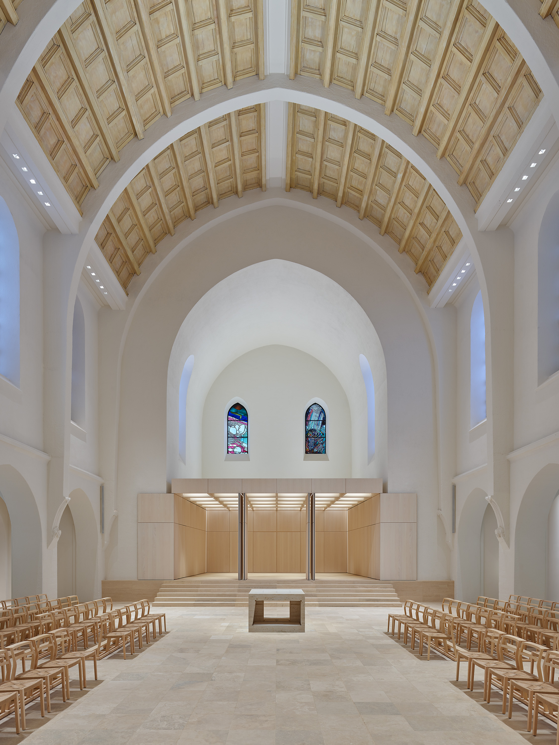 schleicher.ragaller architekten bda: Kirche St. Fidelis, Stuttgart, 2020, Fotografin: Zooey Braun. Bildquelle: schleicher.ragaller architekten Stuttgart.